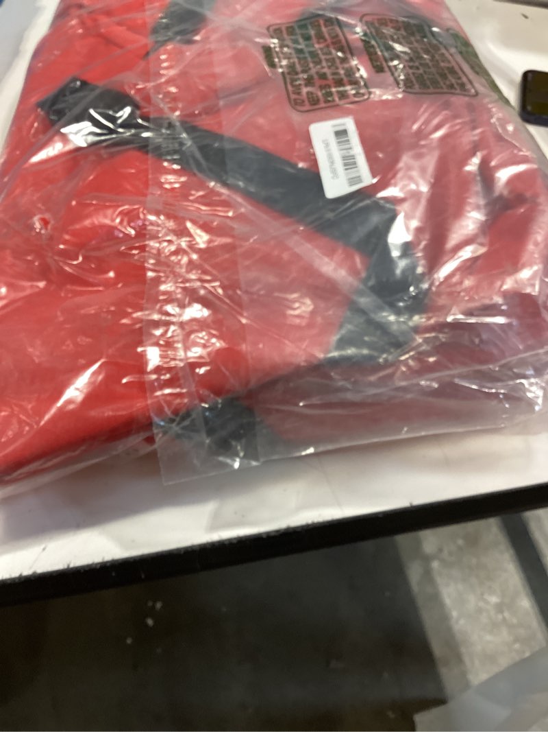 Condition photo showing Good Condition for zober 600d oxford fabric rolling christmas tree storage bag - fits 7.5 ft artificial trees - waterproof christmas tree bag for storage box for xmas, durable handles and wheels - card slot - red