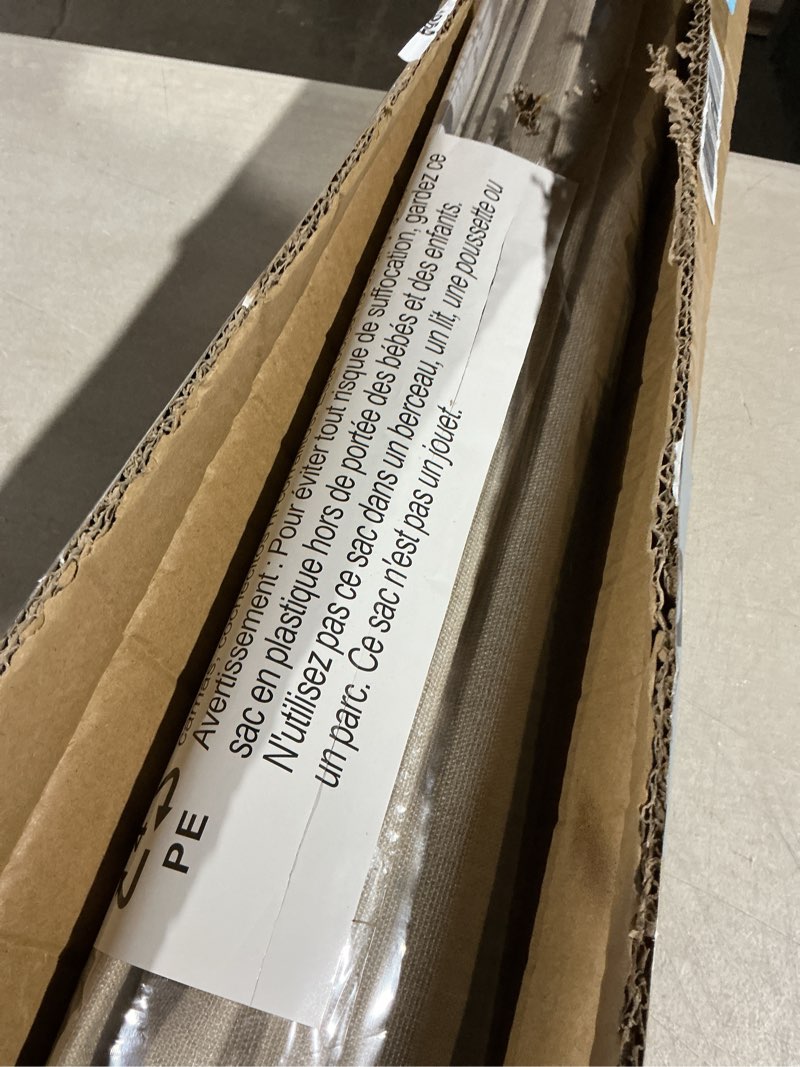 Condition photo showing Good Condition for unishades 100% blackout no tools no drill cordless roman shades for windows, size 31 3/4" w × 60" h (for windows 32" w × 60" h) blackout - beige blackout - beige 32" w × 60" h