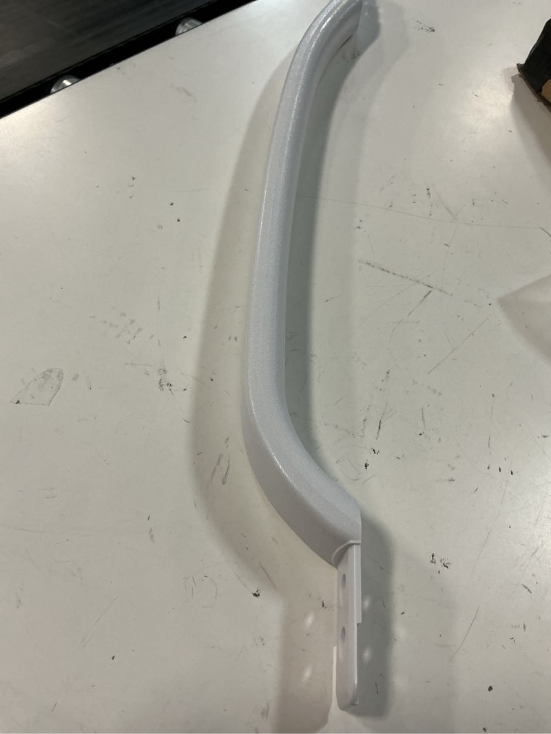 Condition photo showing Good Condition for upgraded frigidaire kenmore refrigerator handle replacement - white freezer refrigerator door handle