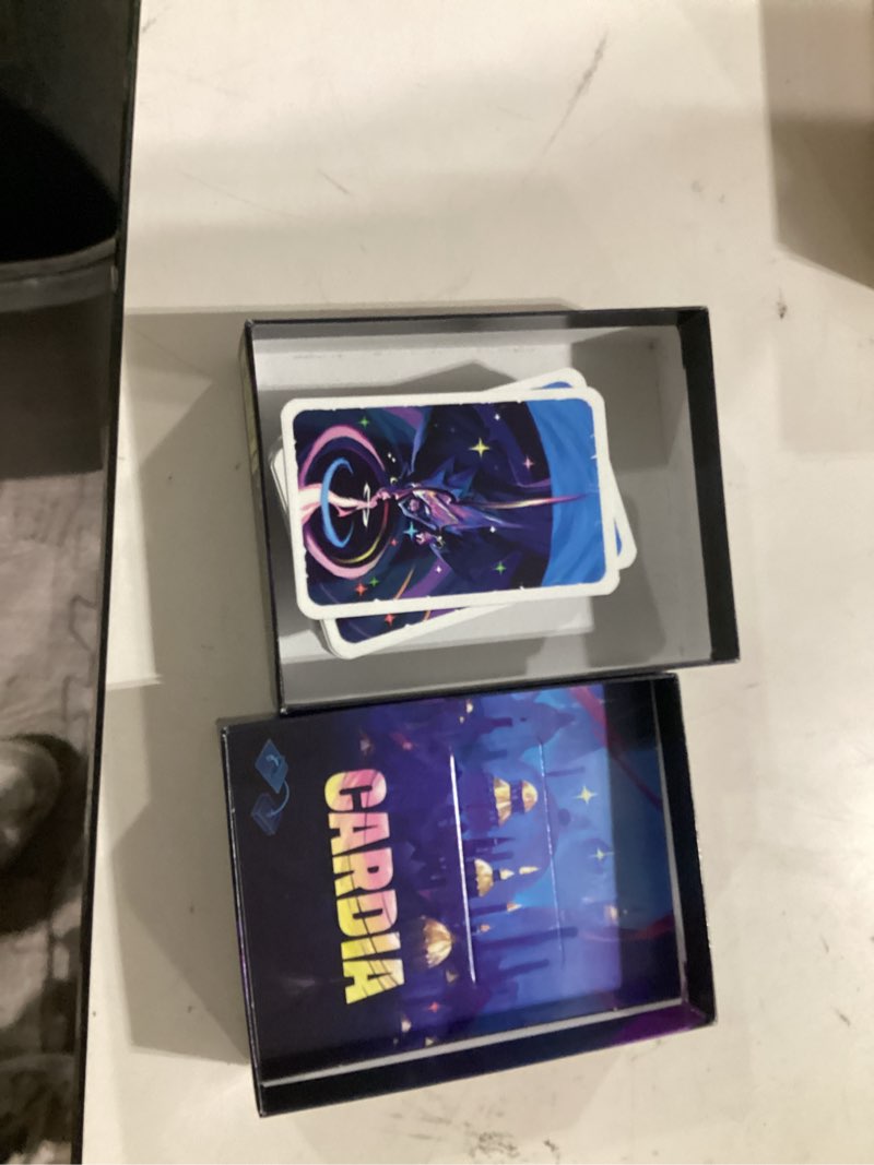 Condition photo showing Good Condition for duel for cardia card game | thrilling strategy card game of magic and intrigue, fun for family, kids & adults, ages 9+, 2-4 players, 15 mins