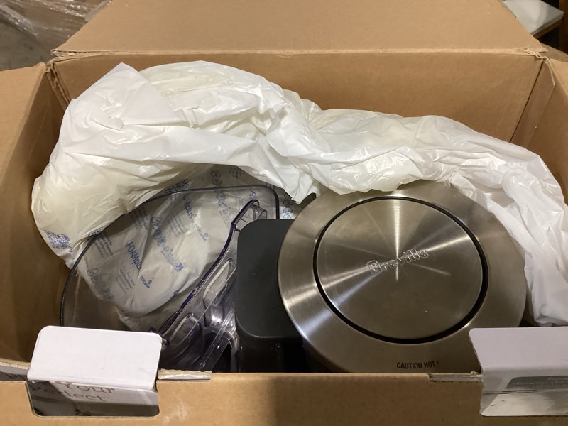 Condition photo showing As Is for breville bdc450bss precision brewer drip coffee maker, thermal carafe, 60 oz, brushed stainless steel