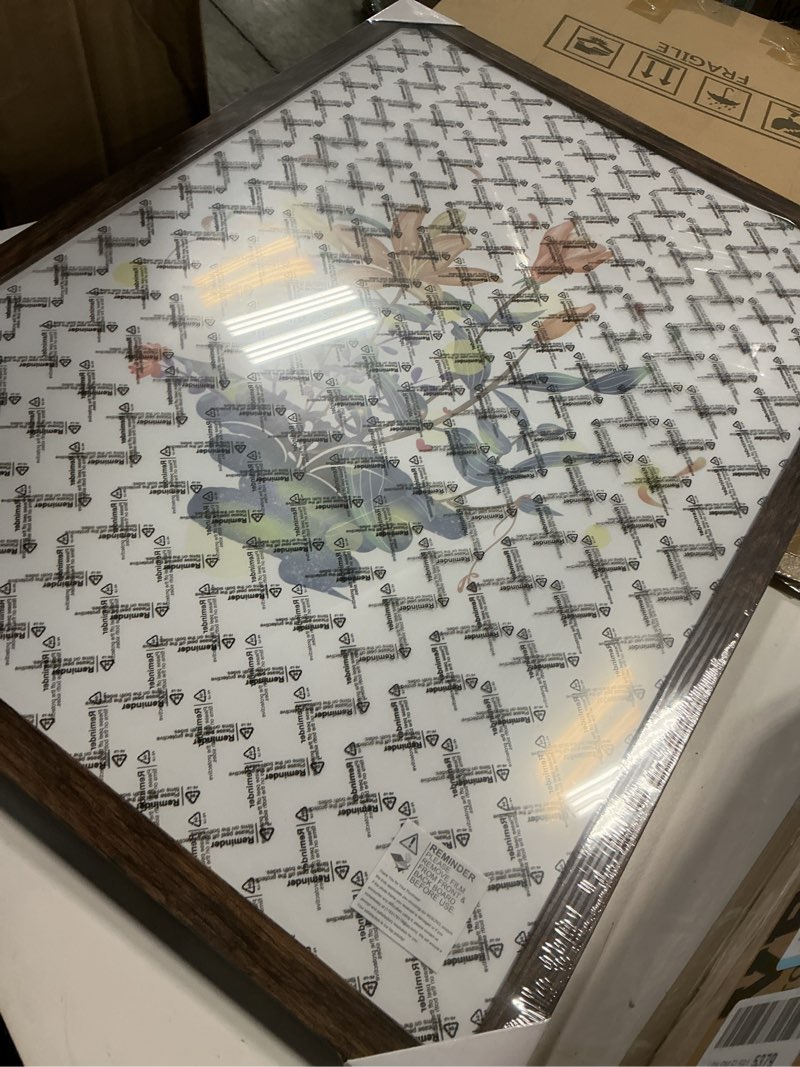 Condition photo showing Good Condition for boarding 8.5x11 picture frame,display 6x8 photo with mat or 8.5x11 picture without,photo frame for wall & tabletop display,black,1 pack black 8.5x11 1
