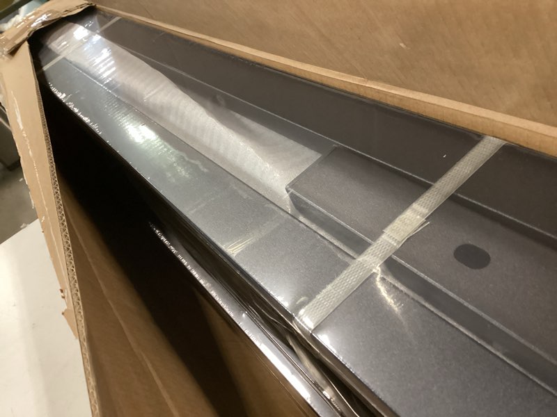 Condition photo showing New/Like New for HOBINCHE 10 Inch King Size Bed Frame - No Box Spring Needed Heavy Duty Metal Platform Mattress Foundation with Steel Slats, Non-Slip Noise Free Easy Assembly Black Bedframes King 10 Inch
