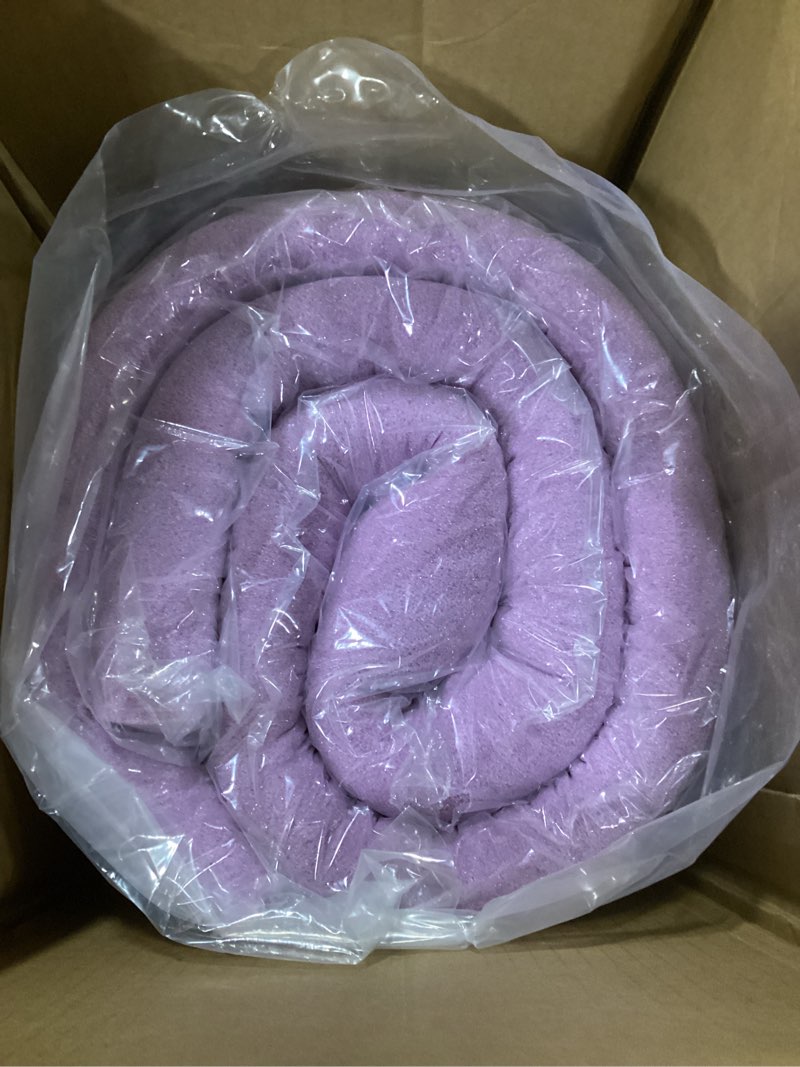 Condition photo showing Good Condition for muxhomo 3 inch 7-zone queen mattress topper, egg crate memory foam mattress topper queen size for back pain, lavender cooling gel infused bed pad, certipur-us and oeko-tex certification (60"×80") queen 3 inch