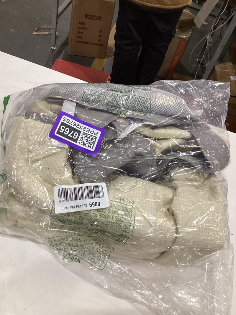 Condition photo showing As Is for PJYuCien Dog Playpen Bottom Pad and Cover Fits for 36 Inch 4 Panels Exercise Pet Pen,Grey Gery Bottom Cover Set