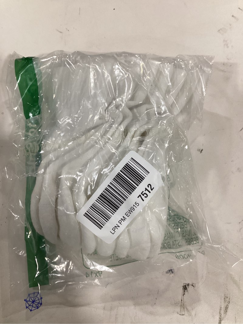 Jefferies Socks Girls 7-16 Sport Quarter Half Cushion 6 Pair Pack Socks, White, 12-6