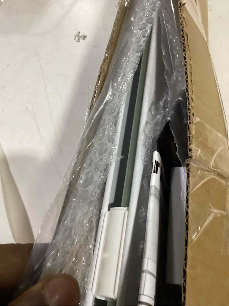 Condition photo showing Good Condition for lazblinds cordless cellular shades, no tools no drill light filtering honeycomb shades pleated blinds for windows, 28'' w x 48'' h, white light filtering-white 28'' w × 48'' h