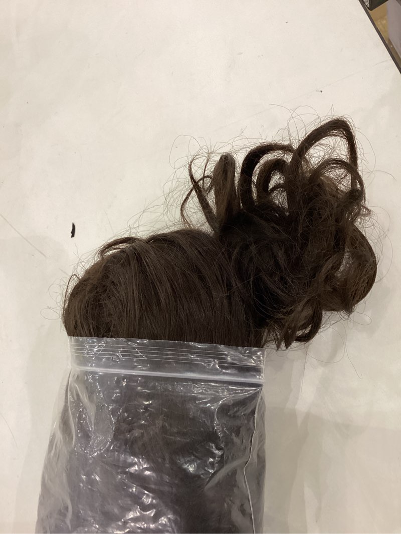 NJJYXH 24 Inches Dark Brown Wigs for Women Long Brown Wavy Synthetic Natural Wig for Brunette?Cospla