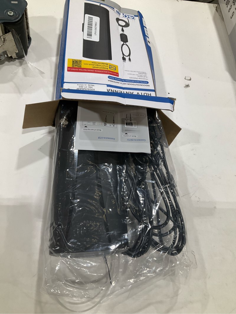 Condition photo showing Good Condition for 5000+ miles range tv antenna,2026 digital tv antenna indoor outdoor with strongest amplifier, 360°reception hdtv antenna for local channels for smart tv and old tvs-38ft coax cable-support 8k 4k 1080p black