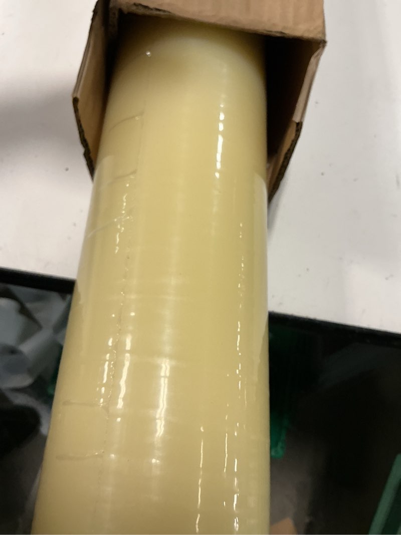 Condition photo showing Good Condition for 3mil carpet protection film 24" x 200' ?self-adhesive plastic carpet protection film, easy to clean, remove and unfold, durable protective tape, effectively prevents surface stains and spills clear 24" x 200' 400 sq ft