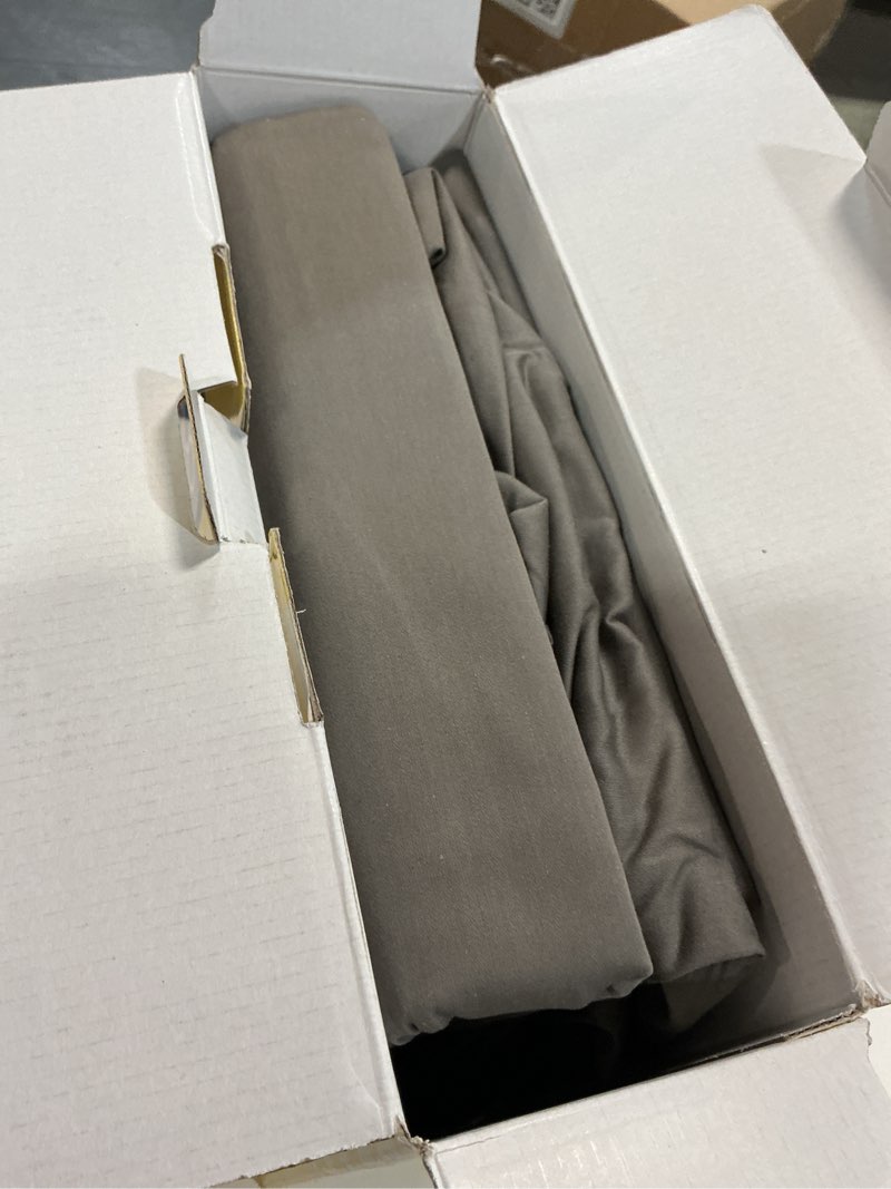 Condition photo showing Good Condition for thread spread luxury egyptian cotton sheets twin xl size - 600 series bliss collection twin xl set deep pockets (3 pc, dark grey), extra soft, cooling extra long staple college dorm bedding twin xl dark grey