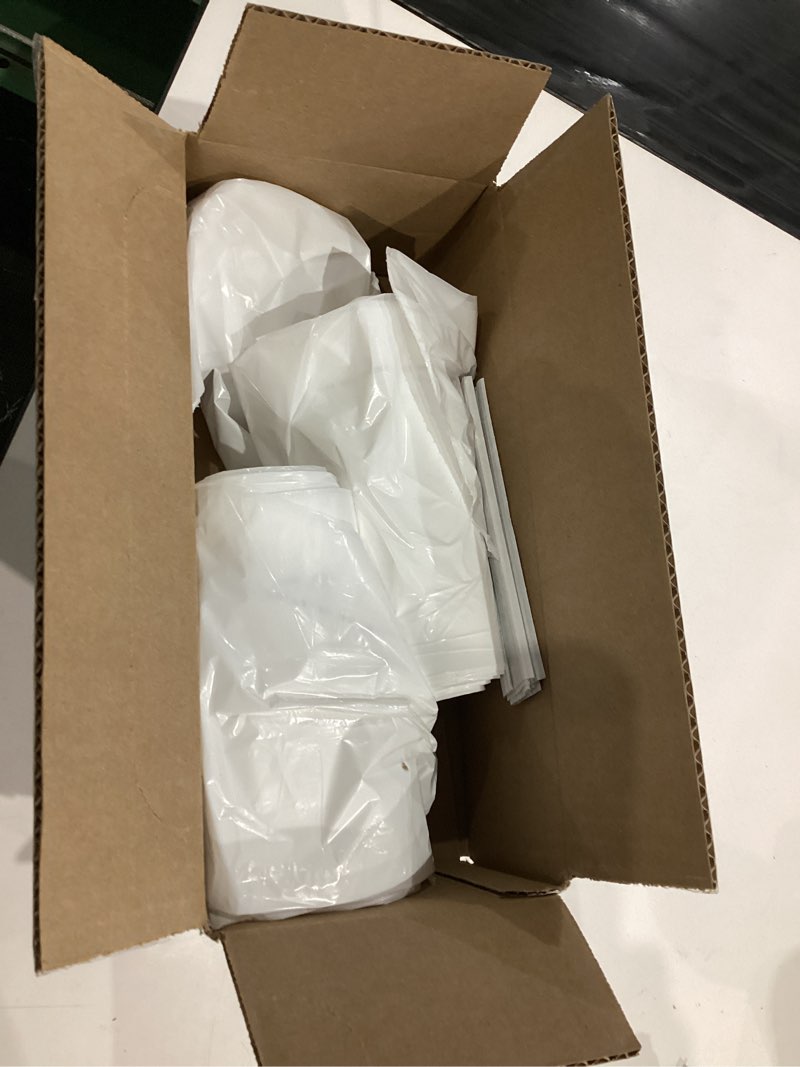 Condition photo showing Good Condition for ultrasac 13 gallon 0.6 mil tall kitchen bags with twist ties - 24" x 27" - pack of 120 - for home, kitchen, office, white