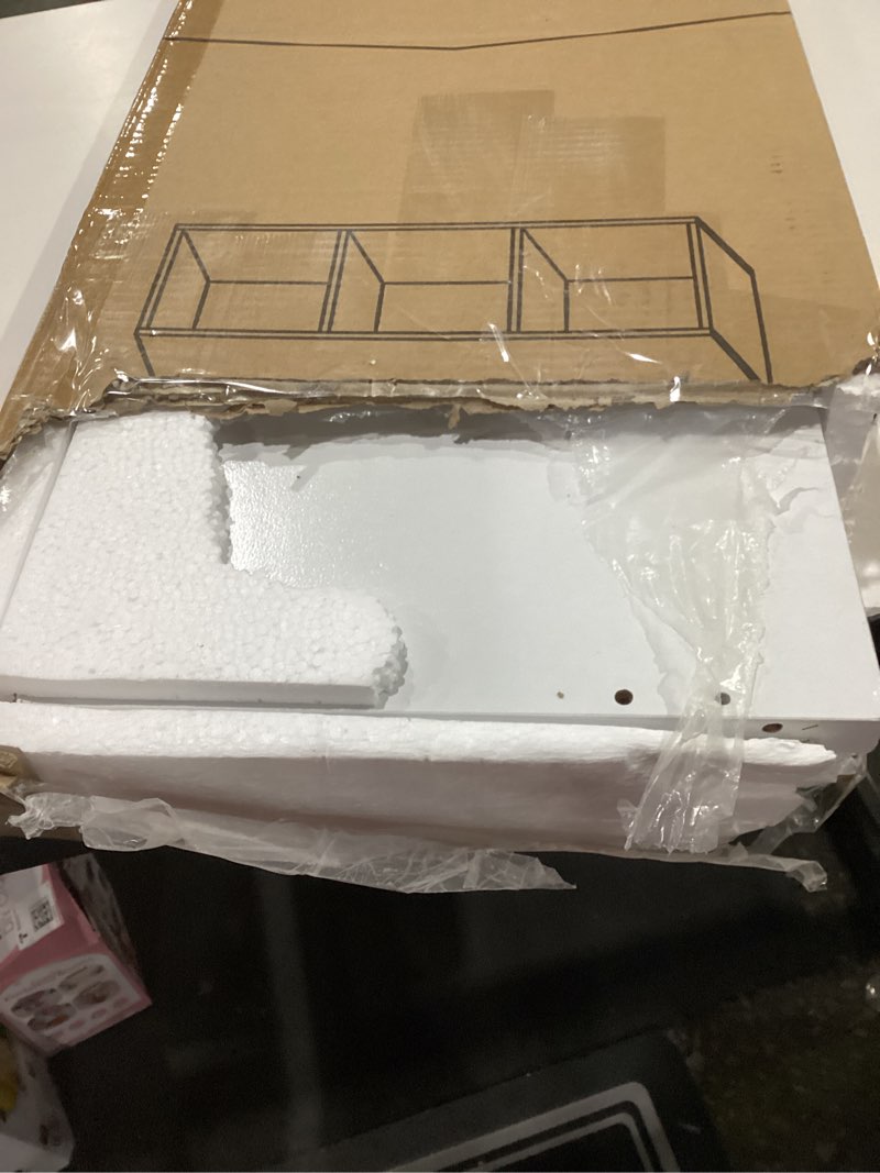 Condition photo showing New/Like New for Whitmor 3 Cube Organizer, White