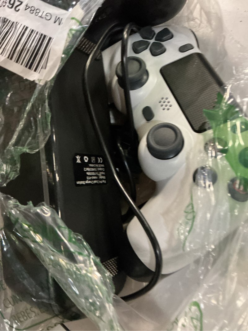 Condition photo showing Good Condition for ewnol 2 pack controllers with charging dock station for ps4 controller, wireless controller compatible with ps4/pro/slim consoles, with led charging dock, black & white black white