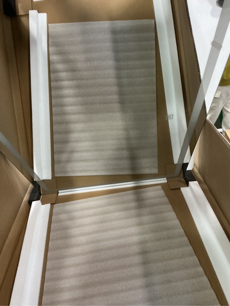 Condition photo showing Good Condition for 32x 22 Inch Large Lighted Vanity Mirror with Dimmable 3 Modes, LED Makeup Mirror for Bathroom ? Dressing Room, Tabletop or Wall-Mounted, White White 22"L x 32"W