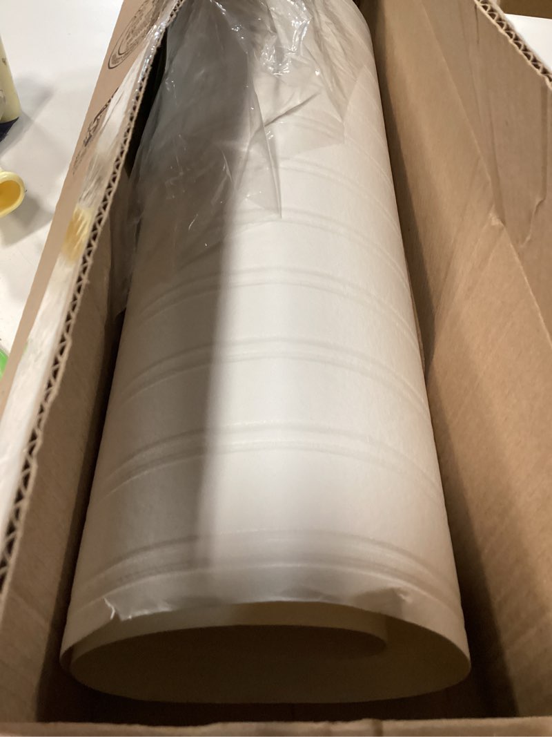 Condition photo showing Good Condition for graham & brown paintable pre-pasted beadboard wallpaper 20.5" x 396" white