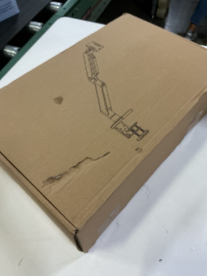 Condition photo showing New/Like New for HIPPOFLEX Heavy Duty Ultrawide Monitor Arm for 49 inch Screens up to 50 lbs, Premium Desk Mount Monitor Stand Designed for Samsung Odyssey G9 and More, Max VESA 100x100, Black