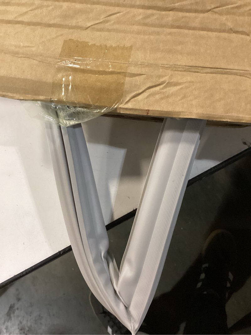 Condition photo showing Good Condition for upgraded da97-05253r refrigerator door gasket replacement compatible with samsung rf4287hars/xaa rf4289hars/xaa-01, 32.5?×16.8? unbent 3189155 fridge gasket replace ap4577892 ps4173216 door seal