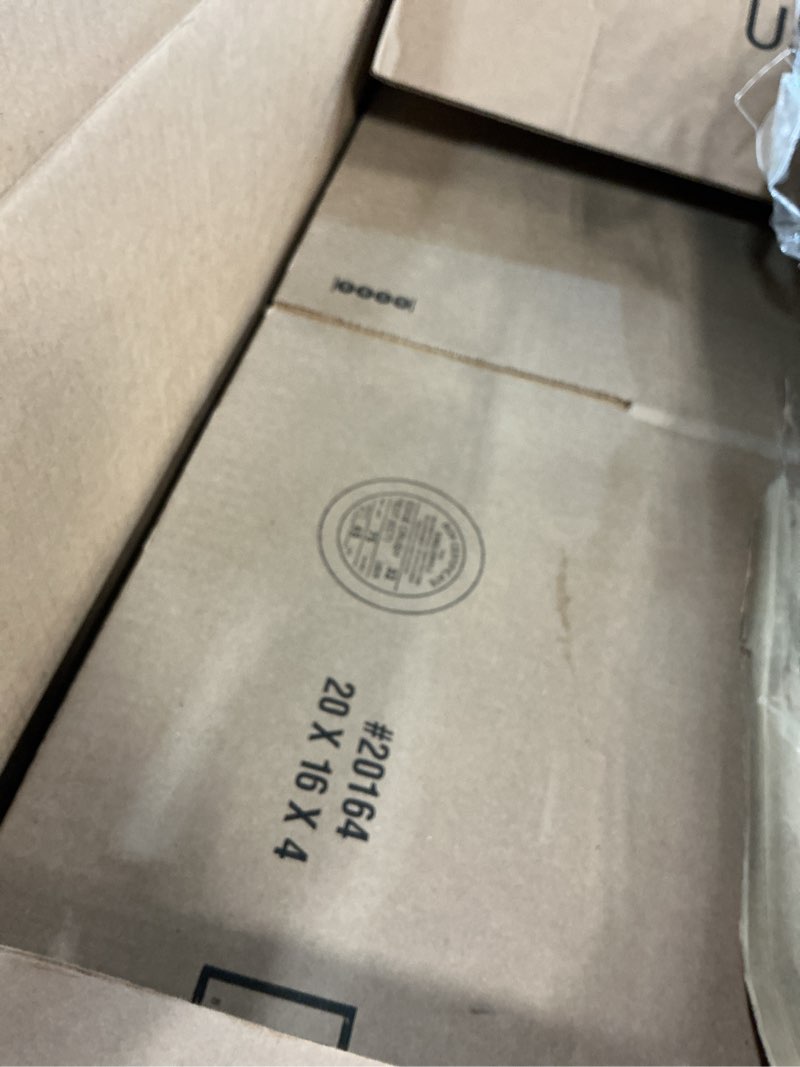 Condition photo showing Good Condition for tape logic 20 x 16 x 4 corrugated cardboard boxes, flat 20"l x 16"w x 4"h, pack of 25 | shipping, packaging, moving, storage box for home or business, strong wholesale bulk boxes 20" x 16" x 4"