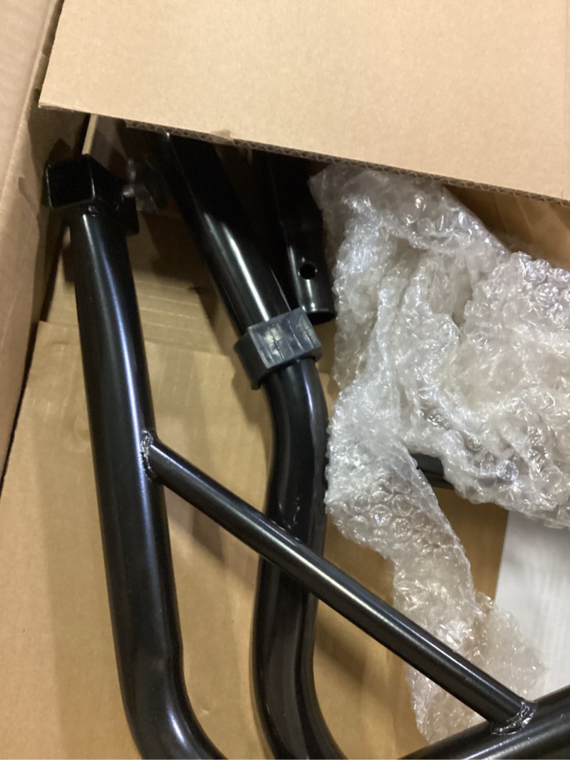 Condition photo showing Good Condition for vevor motorcycle rear wheel stand, 850lbs/390kg load capacity lift with u + l fork swingarm spool, heavy duty rear wheel stand motorcycle lift jack stand, for suzuki yamaha honda kawasaki, black
