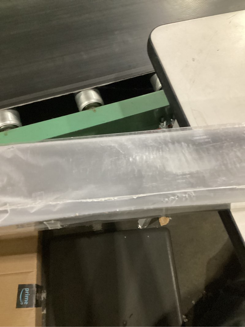 Condition photo showing Good Condition for aosky light filtering roller shades cordless blinds for windows, 1% openness free-stop shades with valance, thermal insulated fabric, uv protection, natural woven blinds?35" w x 72" h, black? black 35"w x 72"h