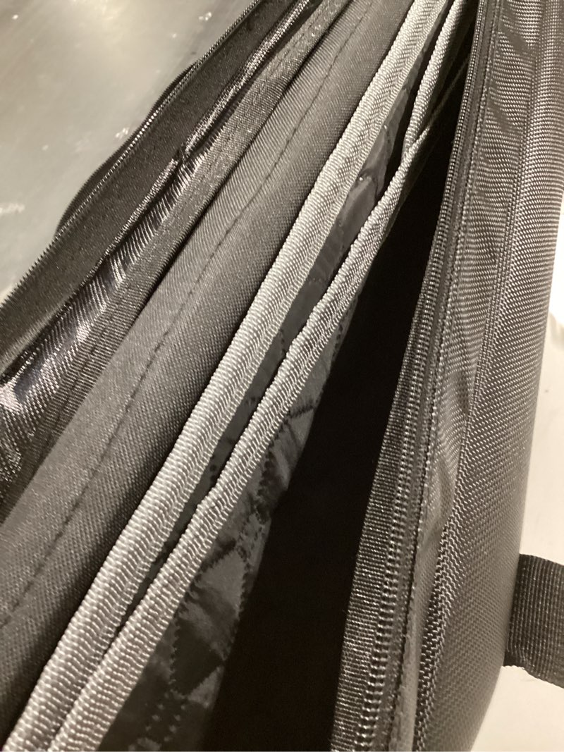 Condition photo showing Good Condition for sharlovy xl truck back seat extender for dogs, large hard bottom dog car seat cover for back seat, heavy duty dog car hammock, waterproof pet seat covers for trucks, f150, ram1500 and large suv grey for trucks for large truck