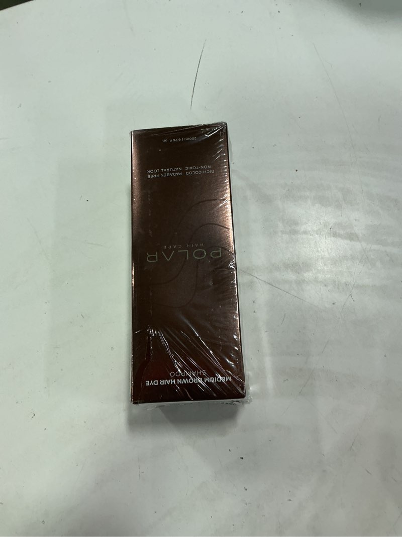 Condition photo showing New/Like New for Polar Haircare - Medium Brown Hair Dye Shampoo for Women & Men - Natural Semi Permanent Color Shampo