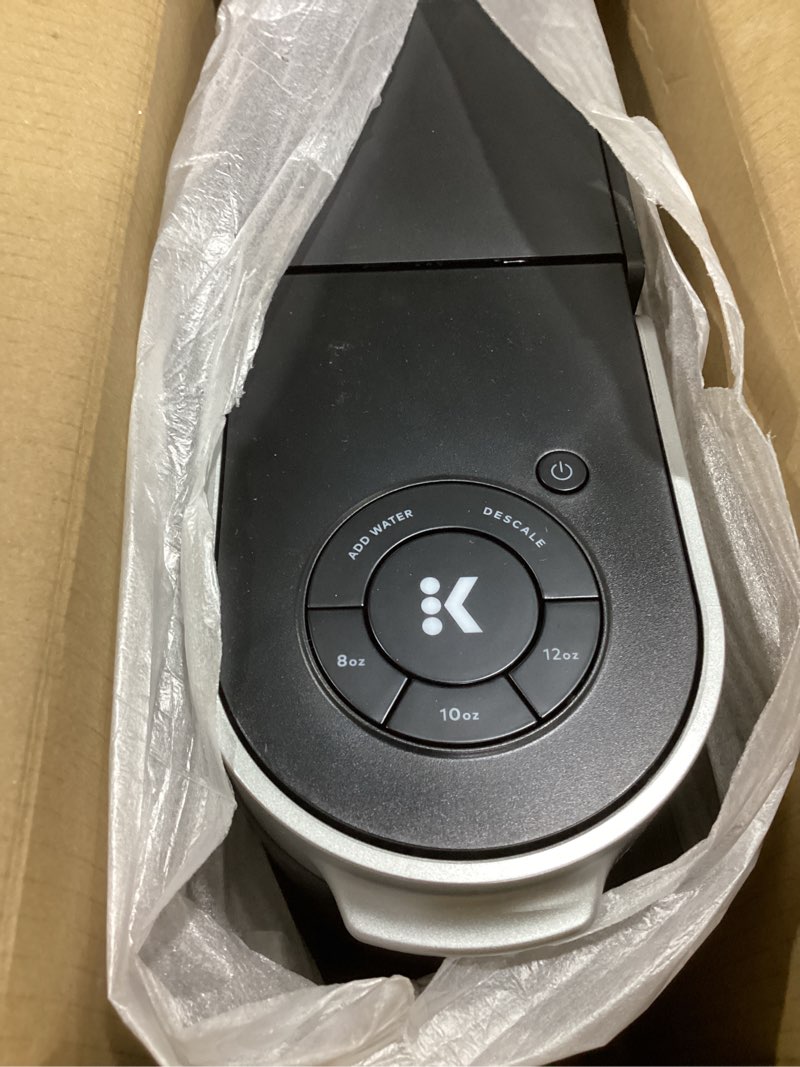 Condition photo showing Good Condition for keurig k-slim single serve k-cup pod coffee maker, multistream technology, 3 brew sizes, slim and sleek design, 46oz removable reservoir, black
