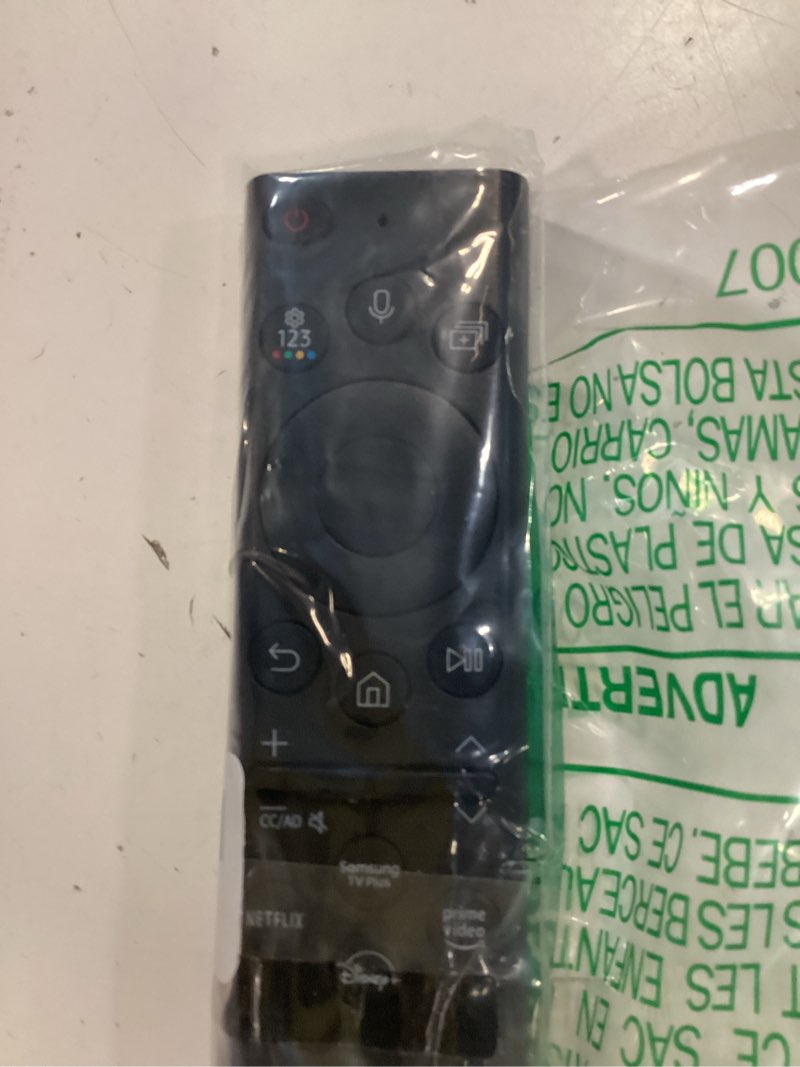 Condition photo showing Good Condition for replacement for samsung remote control for smart tv, rechargeable samsung solar tv remote 2025-2018, universal, fast charging, solarcell, free usb c cable, voice, bluetooth. 2-year warranty for samsung most tvs