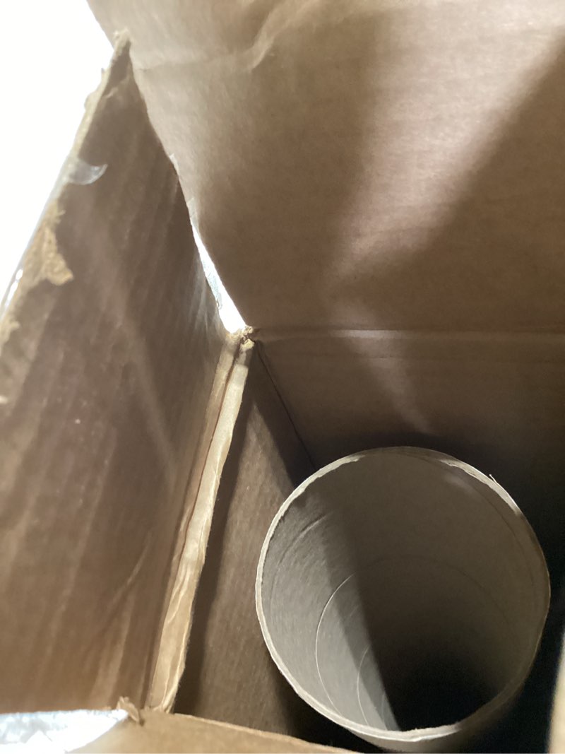 Condition photo showing Good Condition for scotch mailing tube, 1 tube, 4 in x 48 in, perfect protection for mailing and storing rolled items, white (7982) 4 x 48 inches