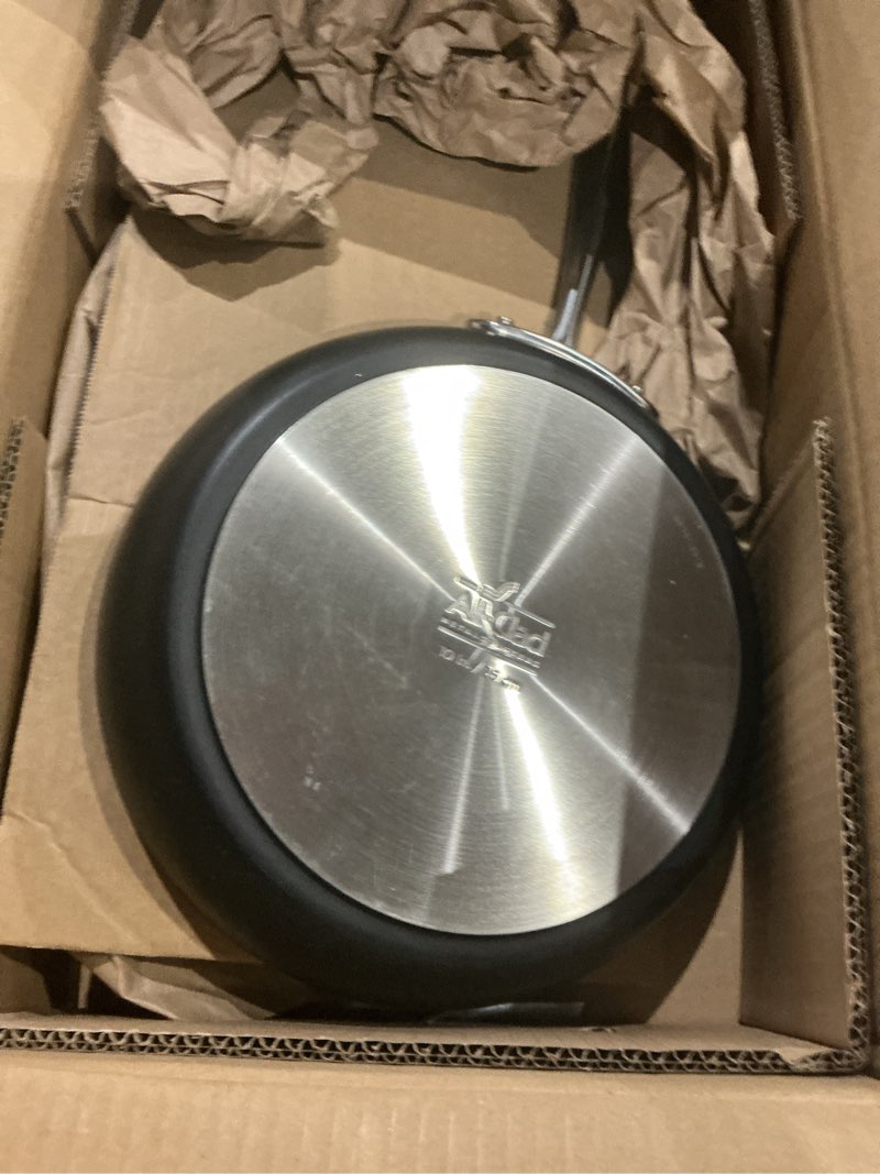 All-Clad HA1 Hard Anodized Non Stick Fry Pan Set 2 Piece, 8, 10 Inch, Induction, Oven Broiler Safe 5