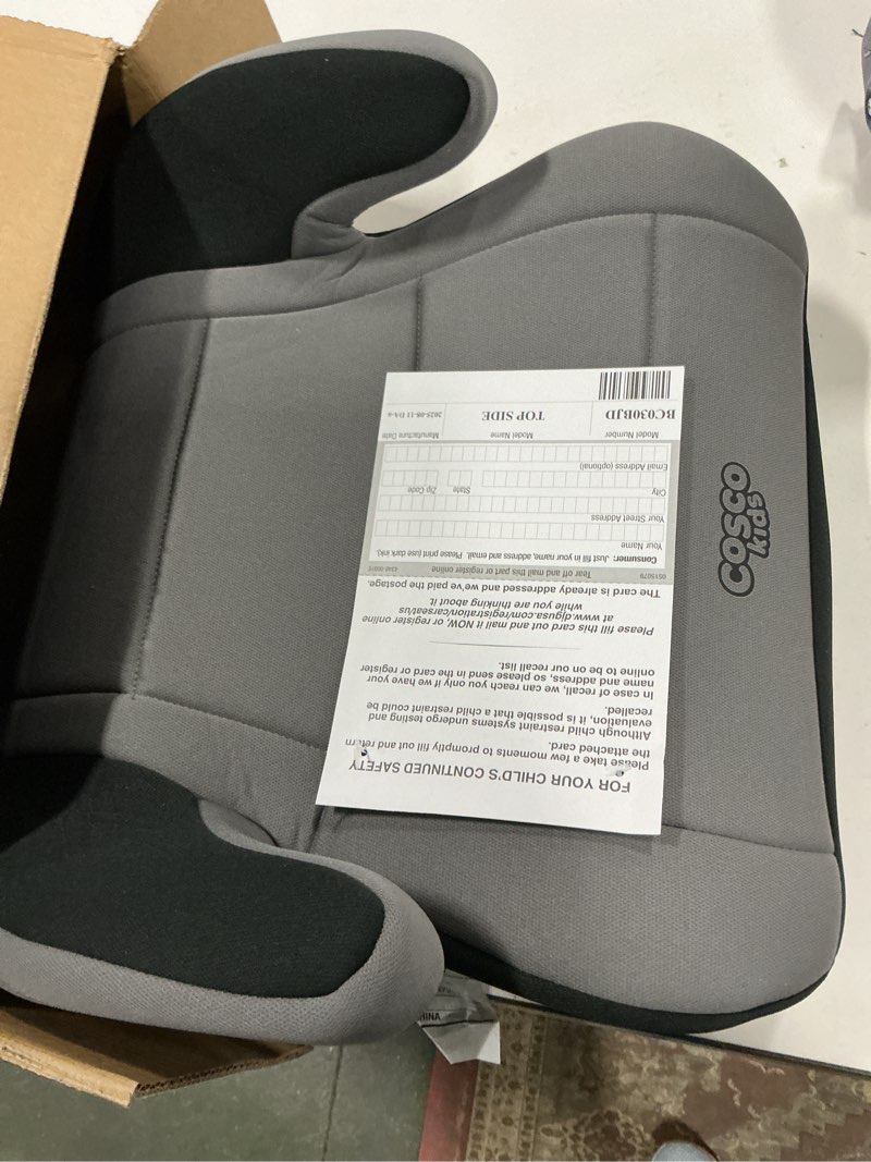 Condition photo showing Good Condition for Cosco Topside Backless Booster Car Seat, Lightweight Booster Seats for Cars 40-100 lbs, Backless Booster Seat for Car, Leo