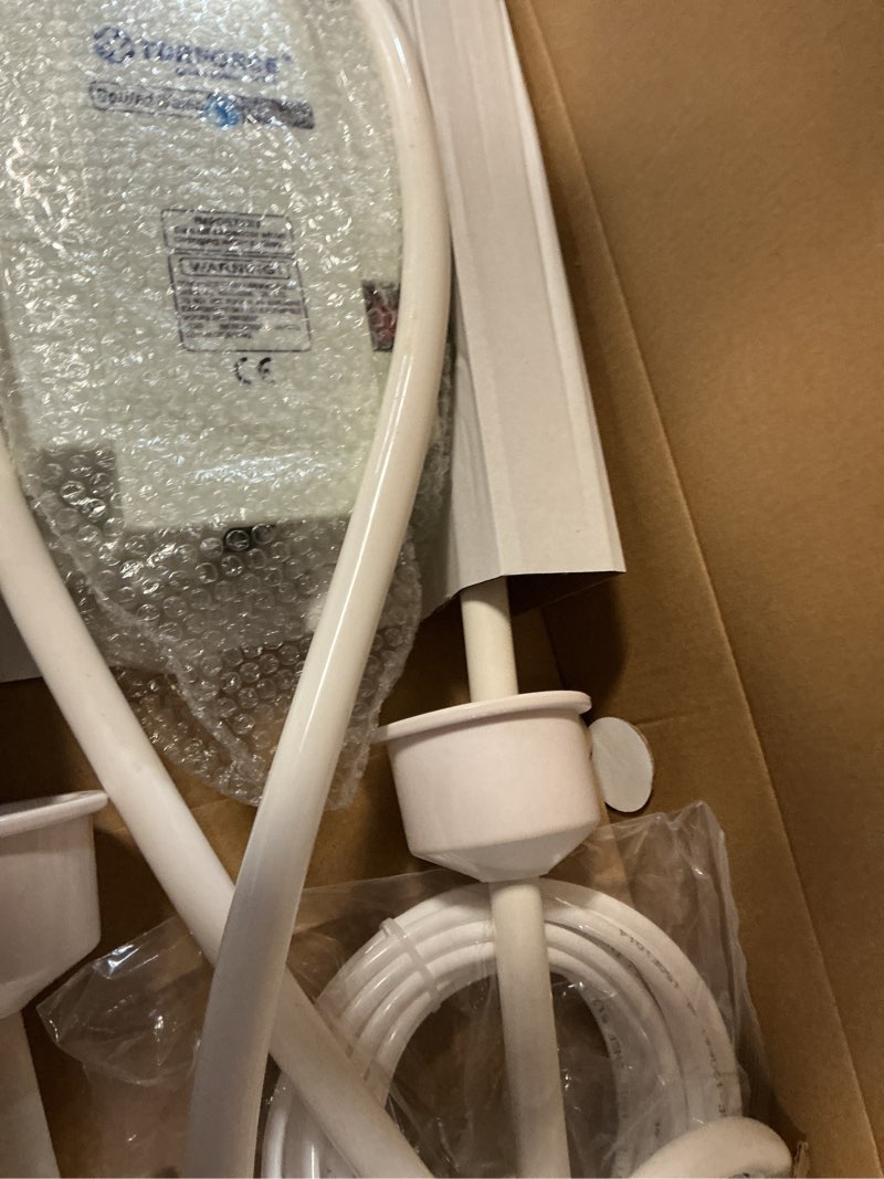 Condition photo showing Good Condition for liyuan bottle water dispensing system with double inlets 5 gallon water jug pump 5gal electric water dispenser automatic refrigerator ice maker water dispenser pump for home and kitchen double pipe pump