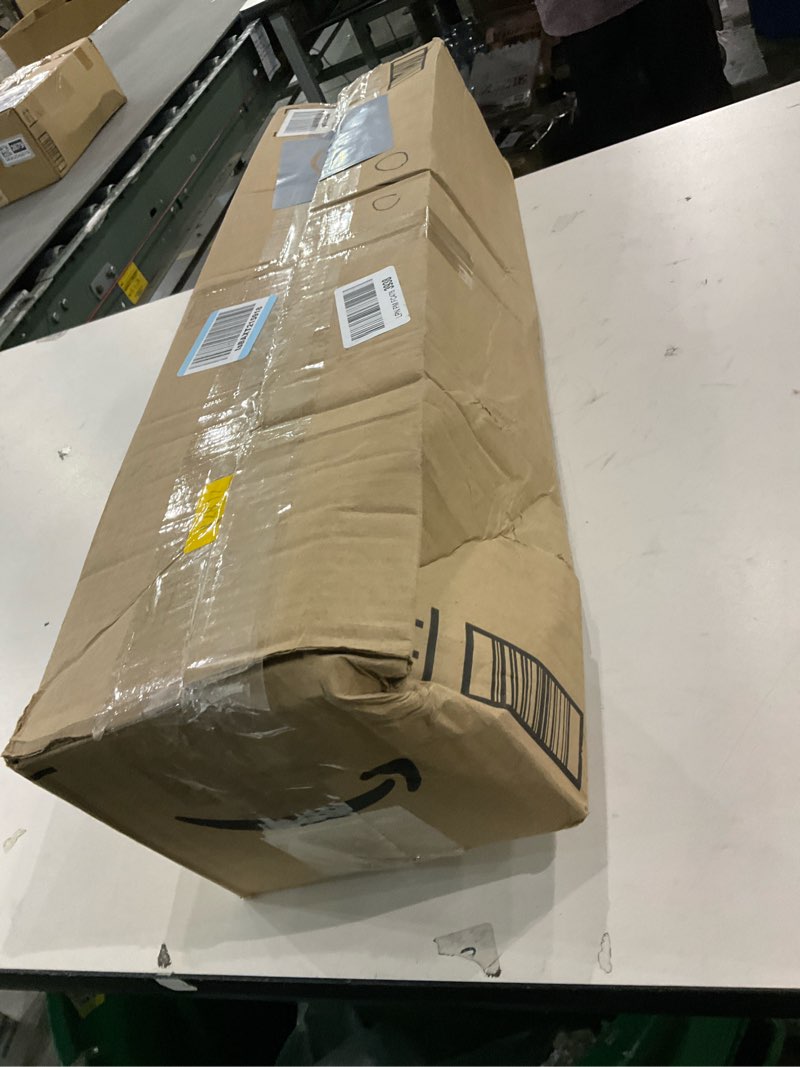 Condition photo showing As Is for Clear Frosted Floor Mat, PVC Durable Anti-Scratch Floor Mat (20"x 28") 2'4" x 1'8" (Rectangular) Clear