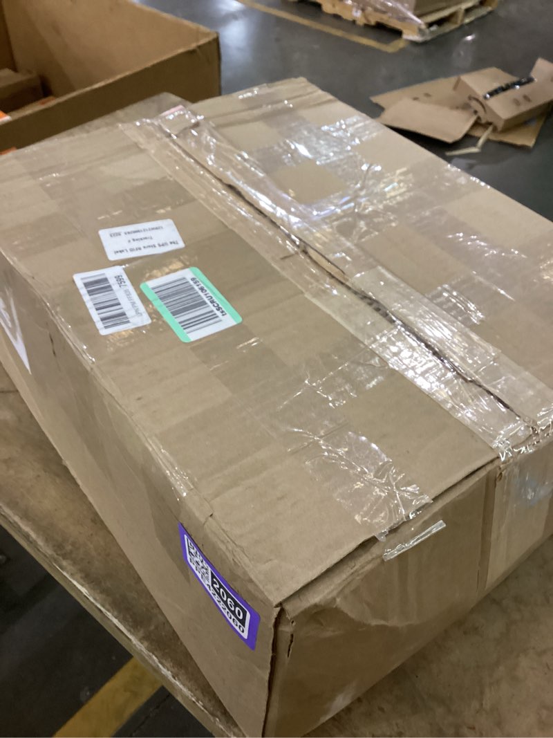 Condition photo showing As Is for 8oz dark brown poly tarp 