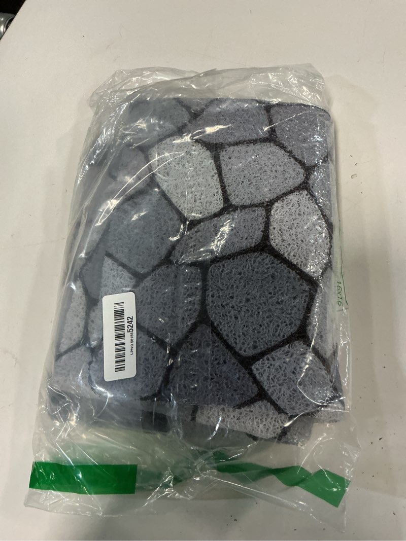 Condition photo showing Good Condition for non slip shower mats for inside shower - loofah bath mats for shower - shower floor mat non slip - walk in shower mat square 31x31- textured no suction cup shower safety mat (blue pebble 31x31) pebble blue 31" x 31" (square)