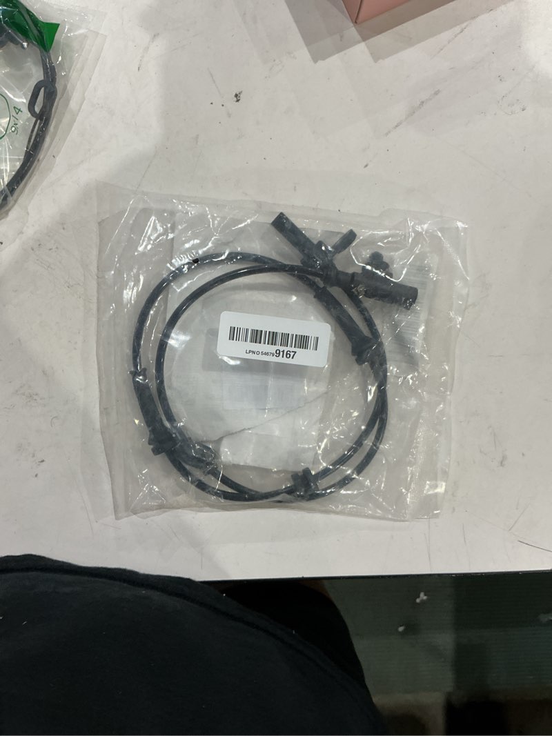 Condition photo showing Good Condition for wheel speed sensor compatible with heyue models, rear left abs wheel speed sensor, 3630050u2010 automotive anti-lock brake speed sensors replacement (black) black black 1