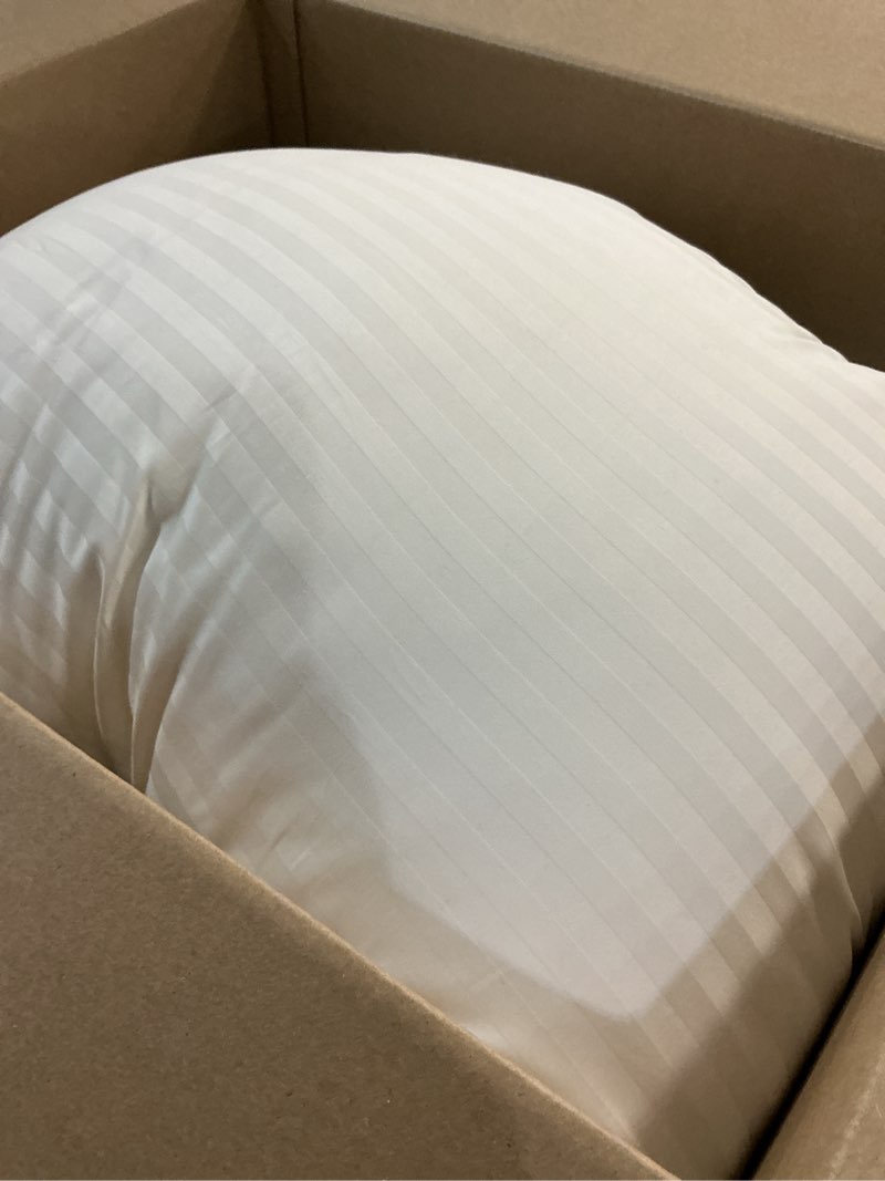 Condition photo showing Good Condition for beckham hotel collection bed pillows king size set of 2 - down alternative pillow for back, stomach or side sleepers
