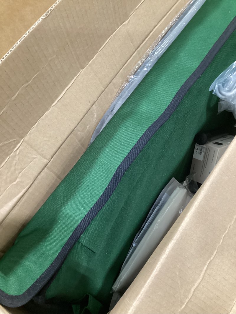 Condition photo showing New/Like New for Heated Cat House for Outside with Smart Pet Camera, Highly Elevated with Escape Door, Insulated Waterproof Outdoor Cat House Shelter for Feral Stray Barn Cat (Army Green, 25.6"x16.5"x18.5") Army Green 25.6"x16.5"x18.5"