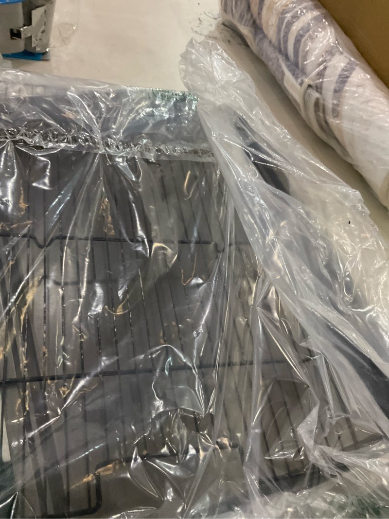 Condition photo showing New/Like New for GoodCook 15” x 10.5” Nonstick Carbon Steel Baking Pan & Raised Wire Rack – Pizza Crisper, Crispy Bacon, Multipurpose Cooking Sheet Pan, Cooling Rack, Kitchen Cookware Set, Dishwasher Safe 15x10.5