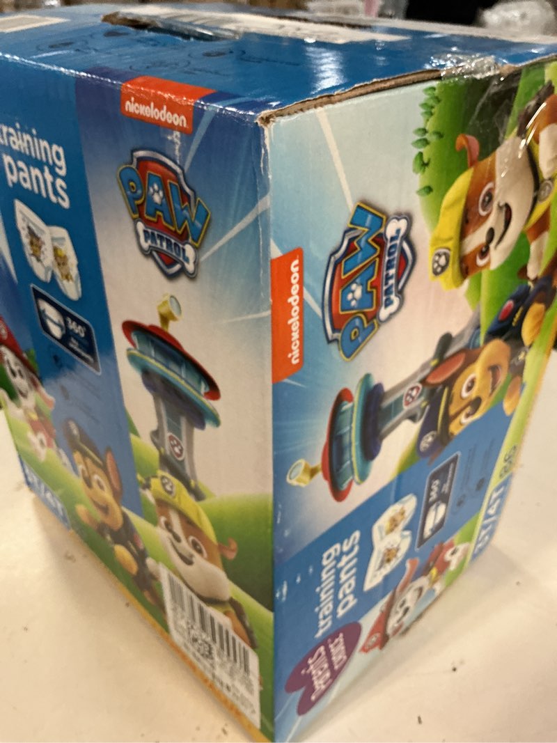 Condition photo showing New/Like New for parent's choice paw patrol training pants for boys, 3t/4t, 86 count (select for more options)