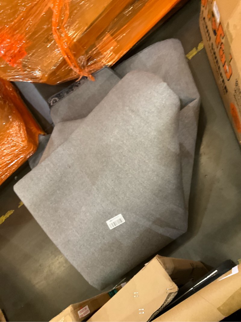 Condition photo showing Good Condition for loloi layla collection lay-06 taupe/stone 9'-0" x 12'-0" .13" thick area rug, soft, durable, vintage inspired, distressed, low pile, non-shedding, easy clean, printed, living room rug 9' x 12' (rectangular) taupe / stone