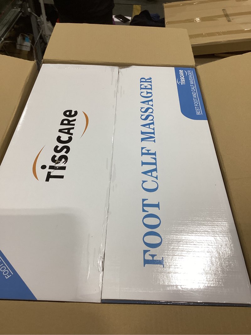 Condition photo showing New/Like New for TISSCARE Shiatsu Foot Massager with Heat, FSA Eligible HSA Foot Massager for Plantar Fasciitis, Neuropathy, Circulation and Pain Relief, Massage Feet at Home/Office, Gift for Men and Women 2026 New Upgraded,gray