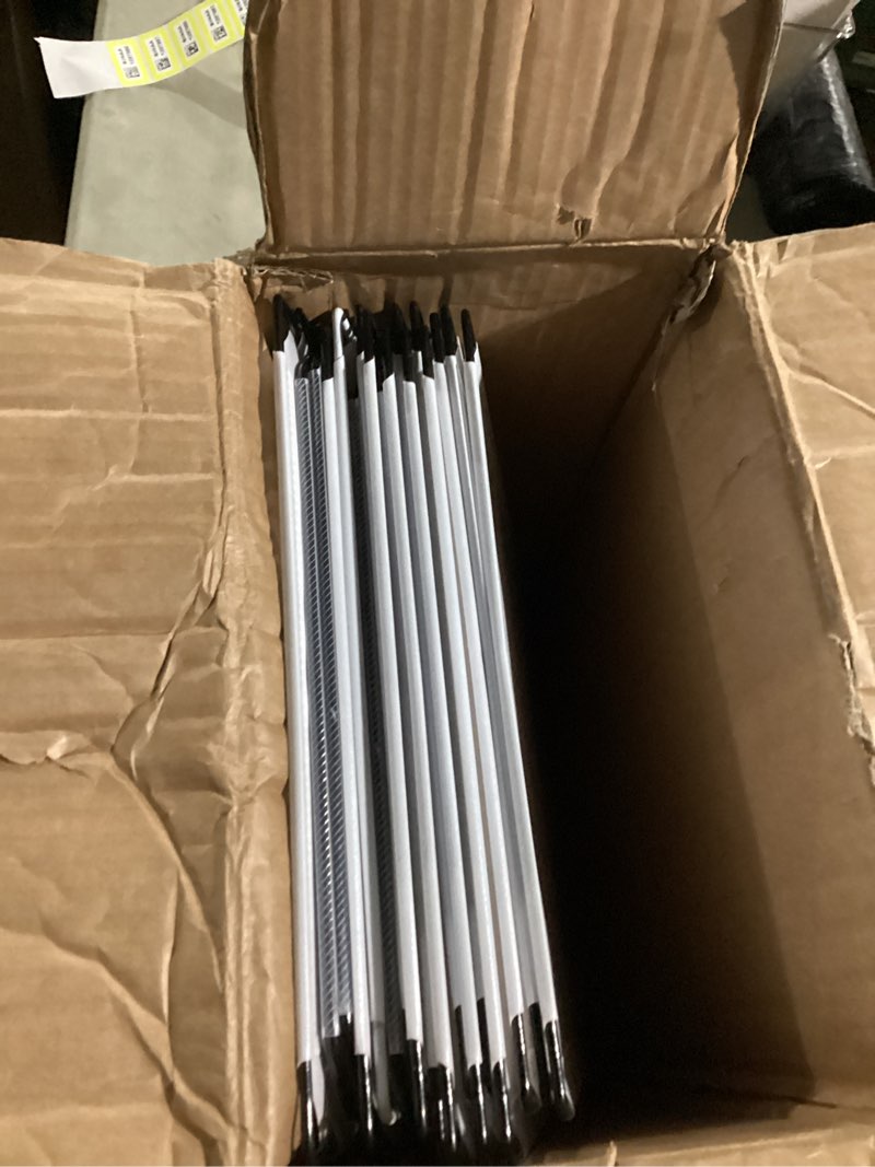 Condition photo showing Good Condition for SONGMICS Shoe Boxes, Pack of 12 Shoe Storage Organizers, Stackable Clear Plastic Boxes for Closet, Sneakers, 13.1 x 9.1 x 5.6 Inches, Transparent and White ULSP12SWT 12 Count Fit Size 11 Transparent + White