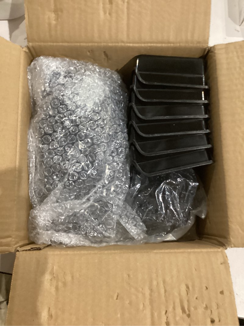 Condition photo showing As Is for 196 PCS Extra Thick 1/4" Pegboard Hooks Set, Heavy Duty Peg Board for Hanging Storage, Black Metal Pegboard Accessories with Pegboard Bins for Garage Wall Organizer 196PCS