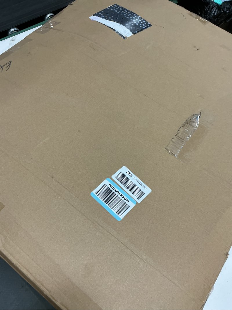 Condition photo showing Good Condition for hvac premium 32" x 28" [duct opening] flat stamped steel return air grille - sidewall and ceiling - hvac vent duct cover - white [outer dimensions: 33.75w x 29.75"h]