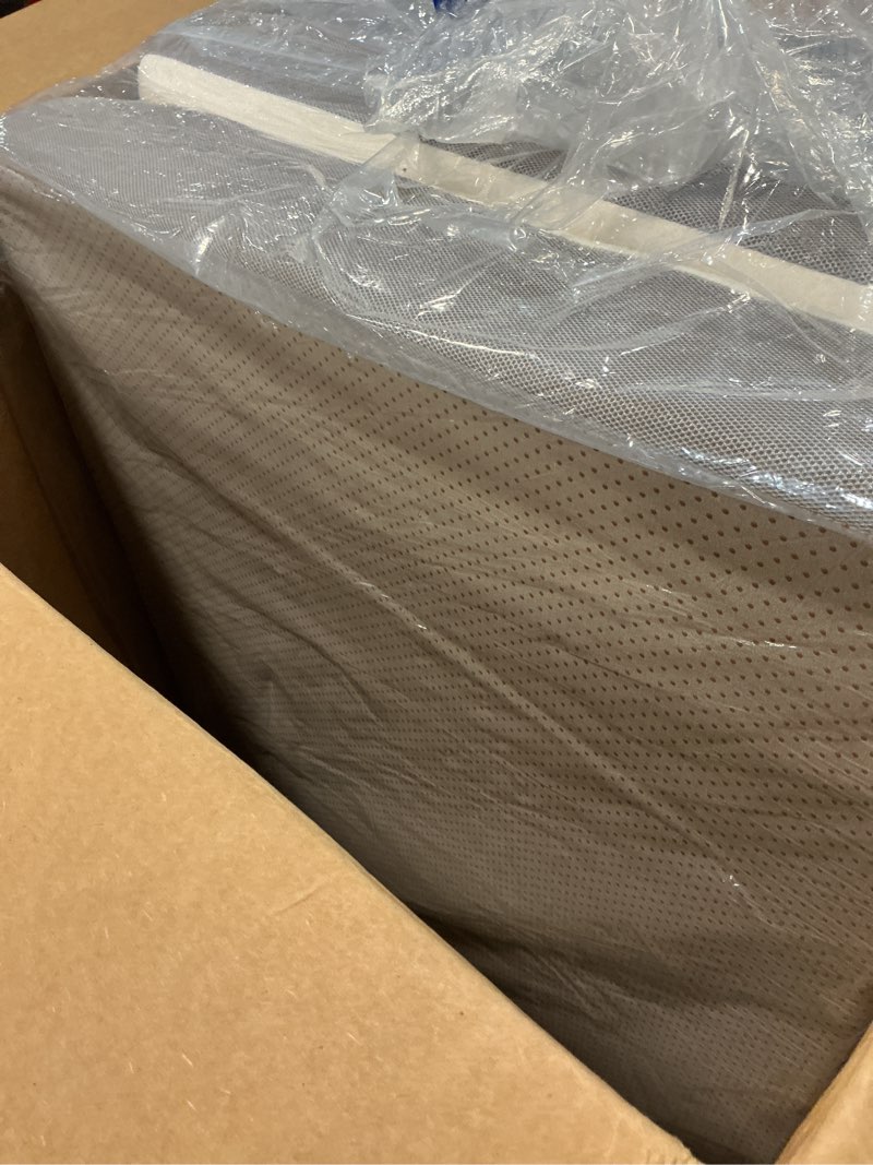 Condition photo showing New/Like New for lazyzizi folding mattress - 4 inch memory foam tri-fold mattress with breathable & washable bamboo fiber fabric cover - foldable guest bed for camping, road trip, full 4 inch full(73*52inch)