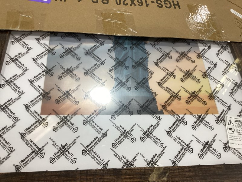 Condition photo showing Good Condition for seseat 16x20 picture frame brown, display pictures 11x14 with mat or 16x20 without mat, photo frames wall gallery, 1 pack brown 16x20