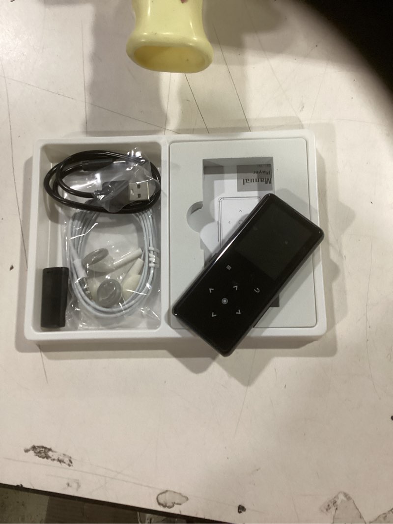 Condition photo showing New/Like New for 128GB MP3 Player with Bluetooth 5.2, AiMoonsa Music Player with Built-in HD Speaker, FM Radio, Voice Recorder, HiFi Sound, E-Book, Earphones Included Black - 128GB