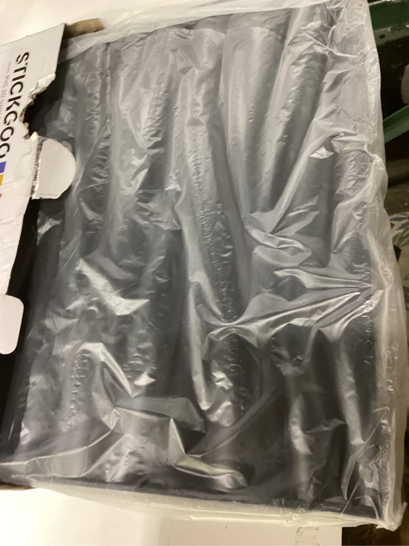 Condition photo showing New/Like New for STICKGOO Black 3D Wall Panels, Wave Design Textured PVC Wall Panels, 19.7''x19.7'' Modern Accent Wall Panels for Interior Wall Decor Bedroom Office Living Room